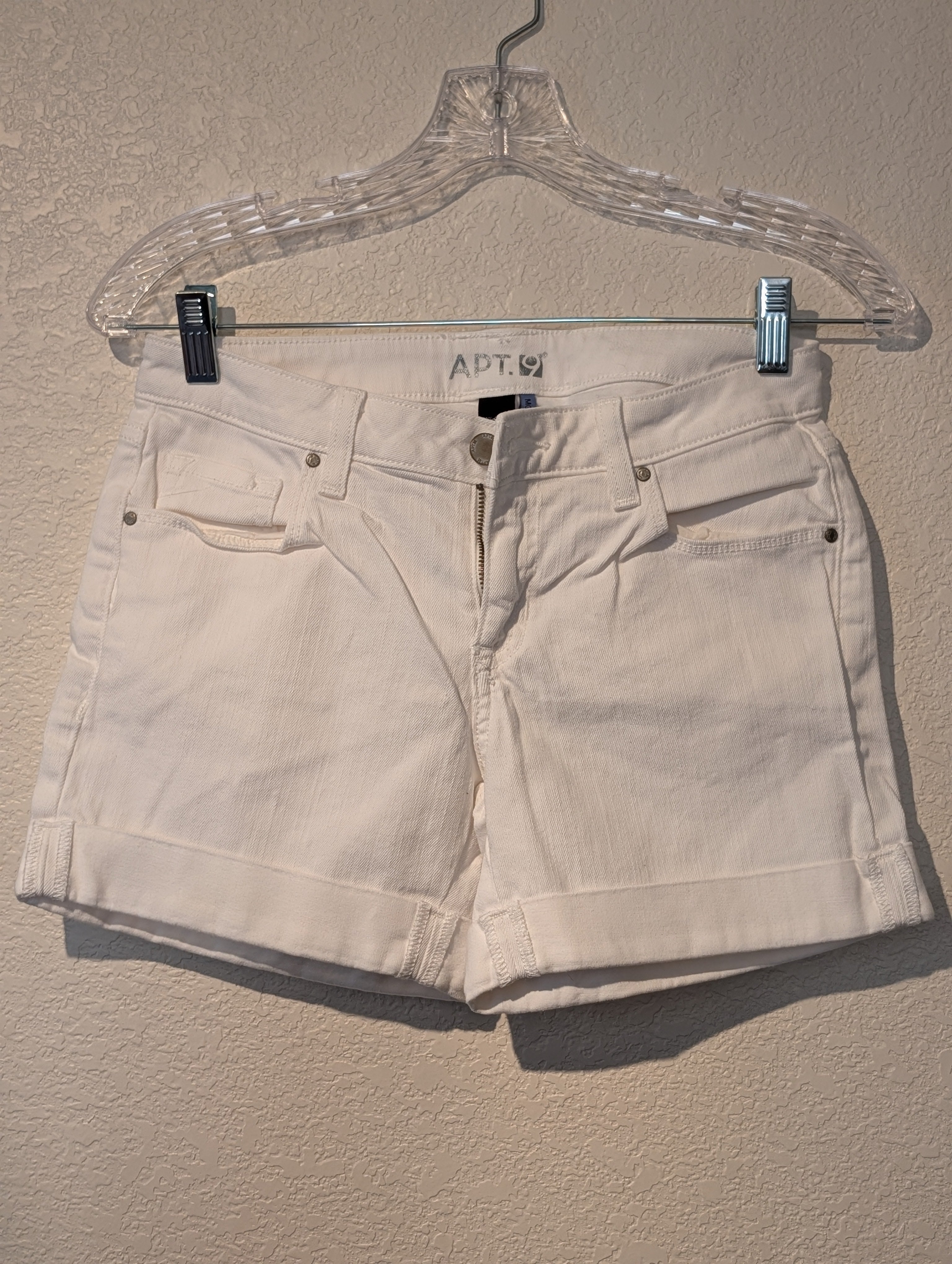 White Shorts