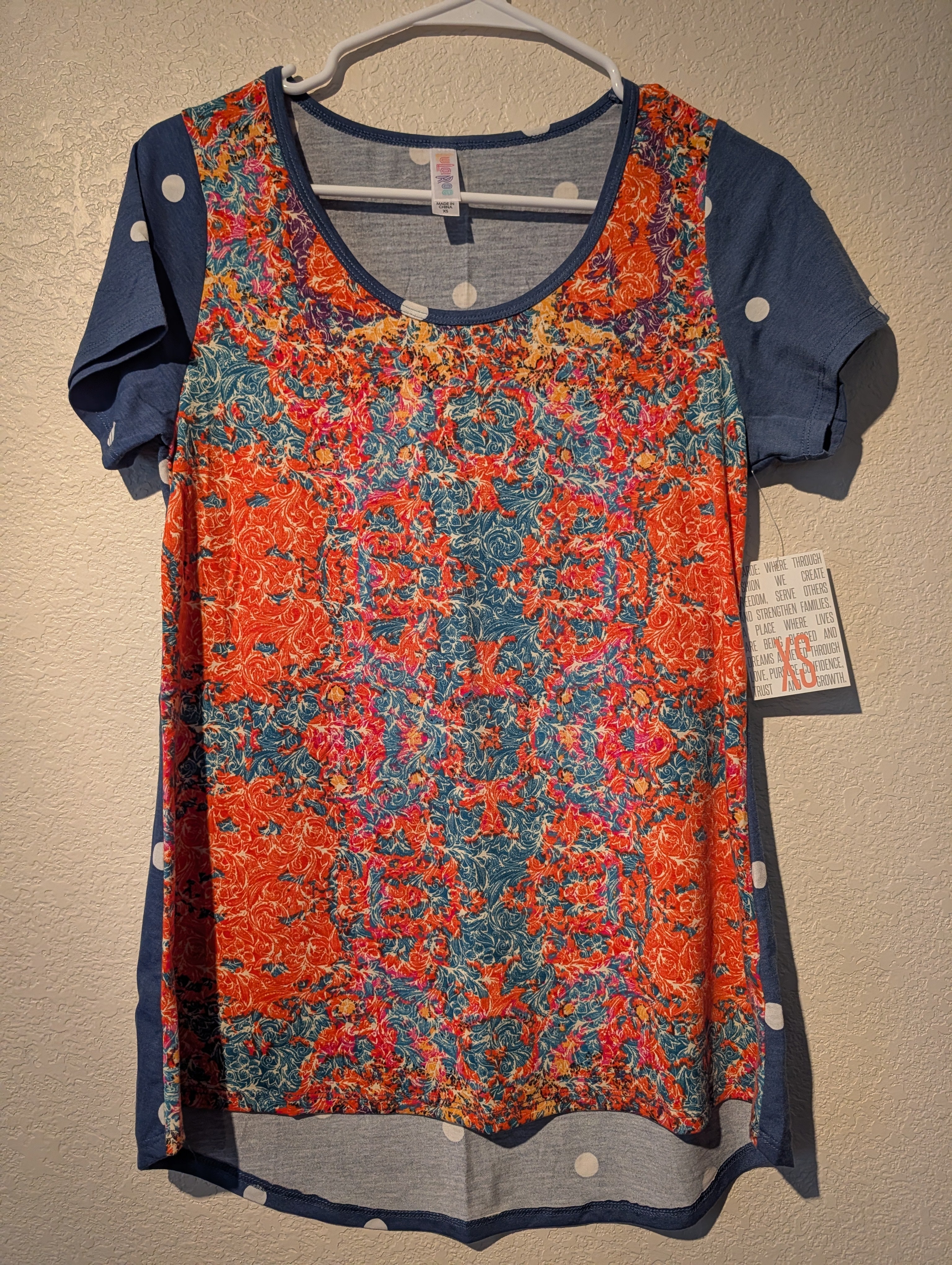 Patterned T-shirt