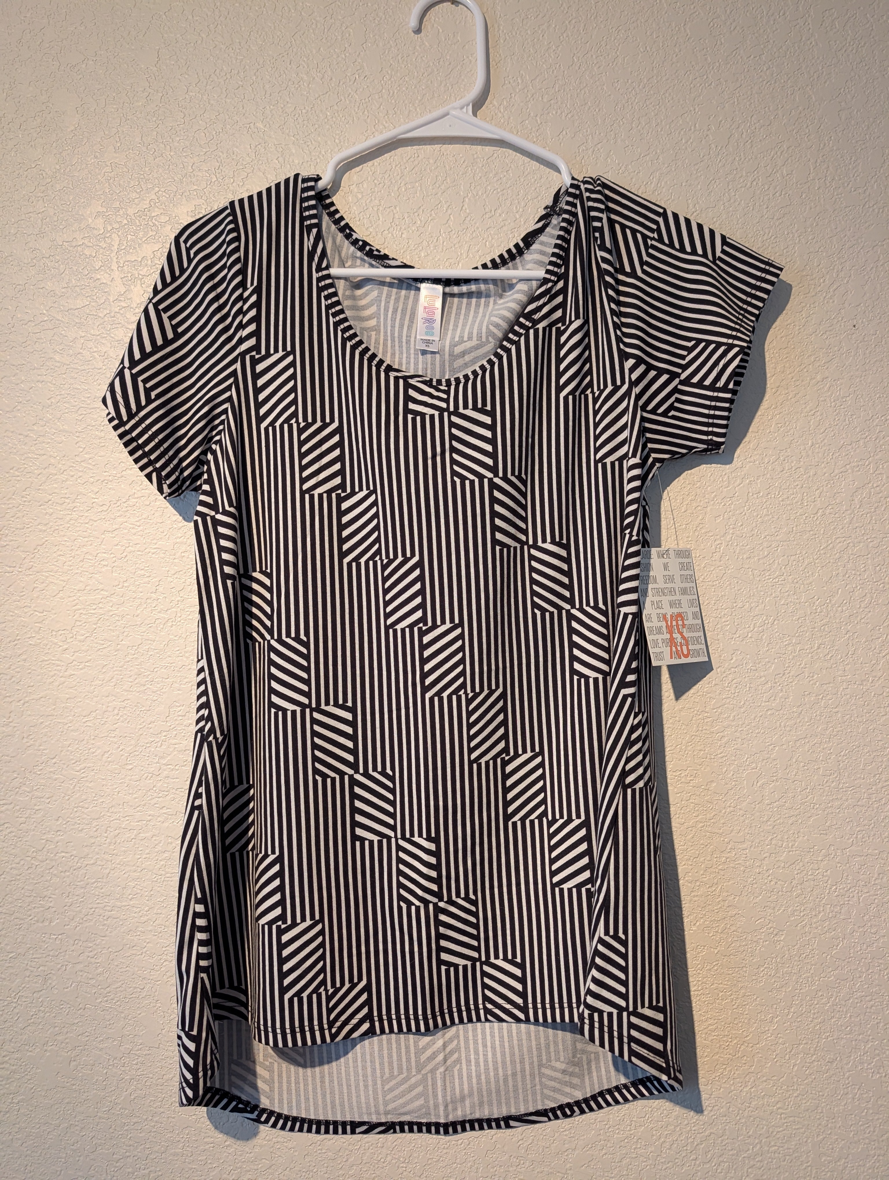 Striped Short Sleeve Shirt