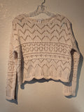 Knit Top Cream Color